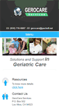 Mobile Screenshot of gerocareservices.com